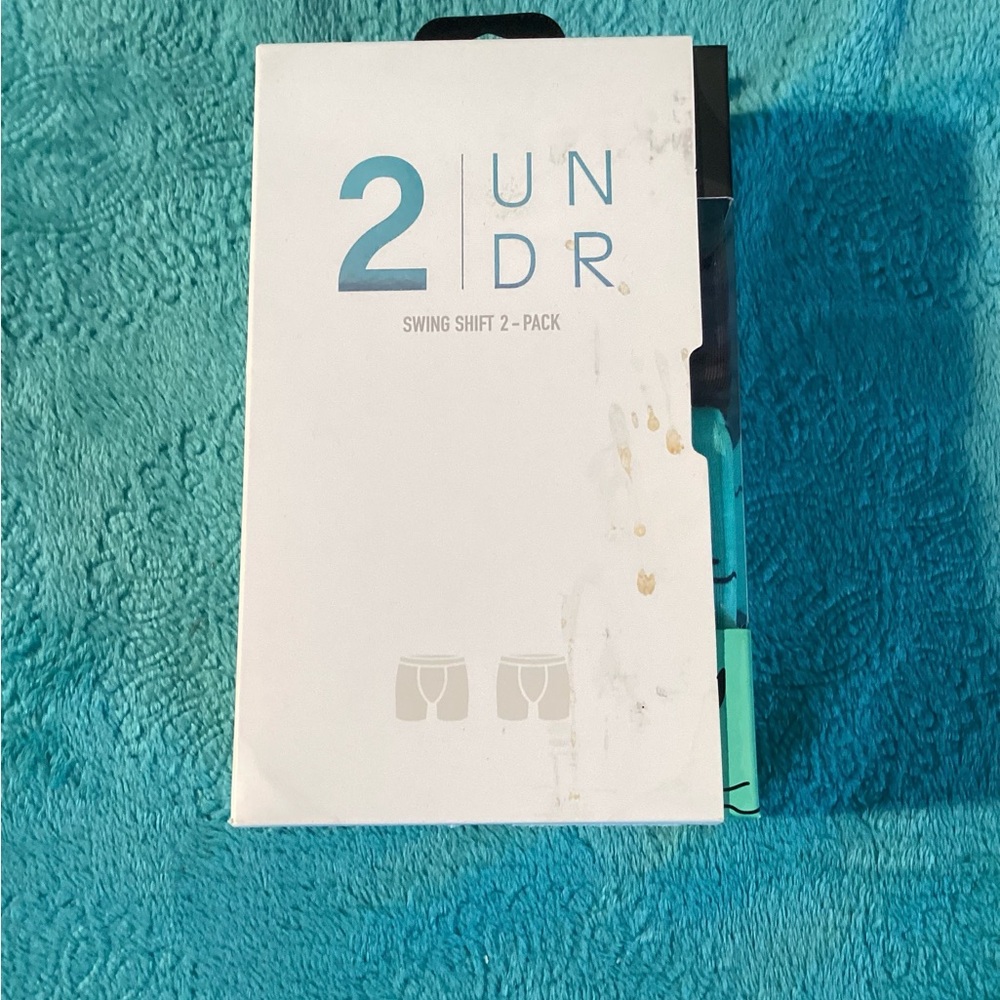 2UNDR Men's 6" Boxer Briefs - 2 PACK     2XL